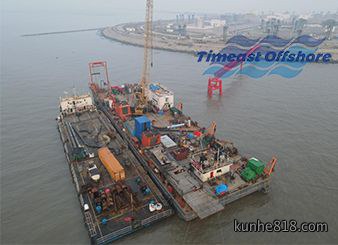 冀东南堡1-29储气库先导试验地面工程注采集输管道项目铺管船施工项目（2022年--中石油）